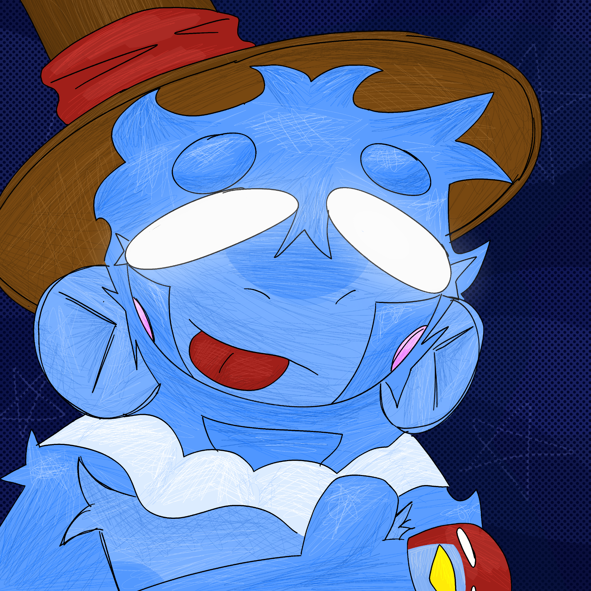 Kotubes's blue cartoon profile picture